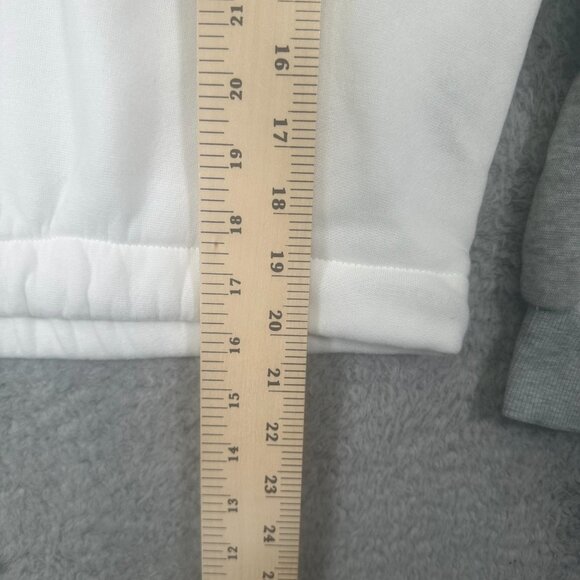 New Look Womens Sweatshirt Half Zip White Babe Girl Plus Size Ladies Autumn 2X - Picture 8 of 10